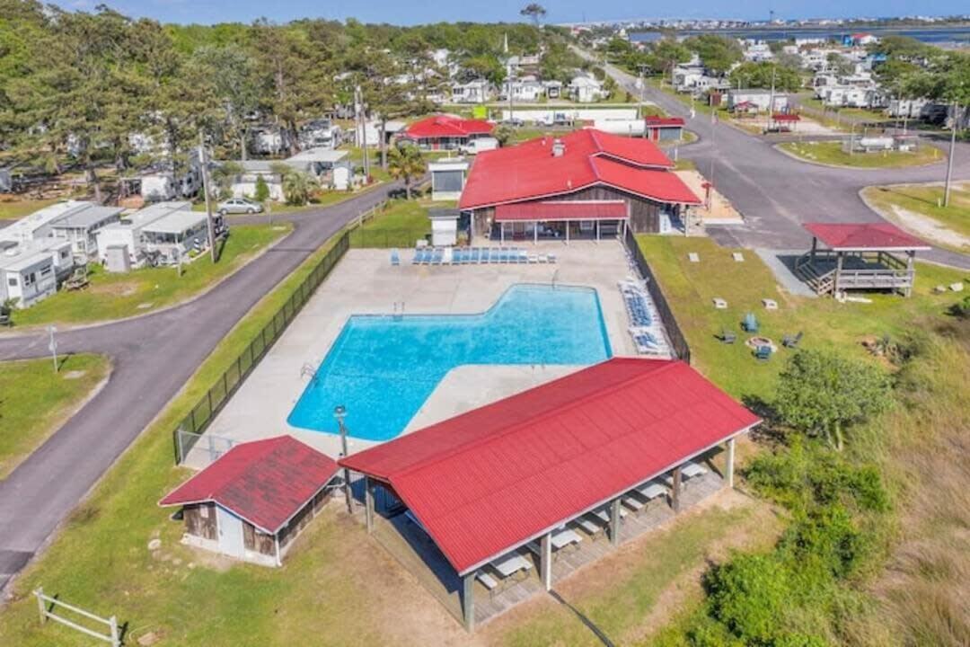 Surf City 2Br Park Home With Waterfront View And Parking Esterno foto